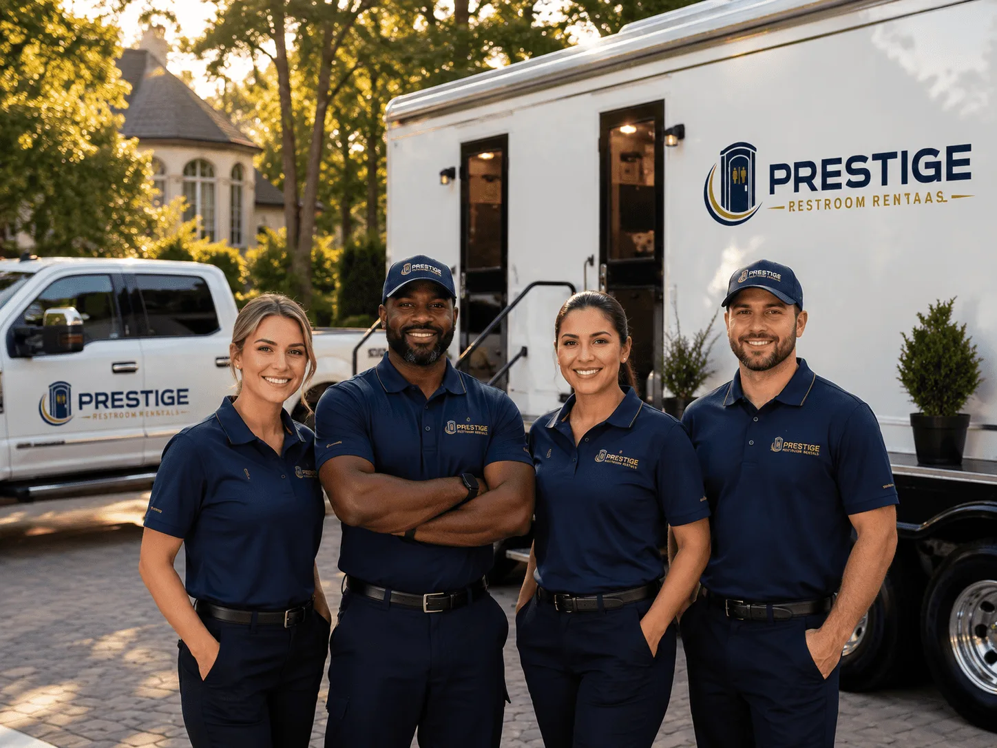 Trusted Luxury Portable Restrooms company in Clio, MI